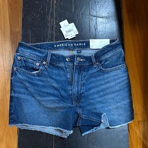 American Eagle Outfitters Dark Blue Jean Shorts